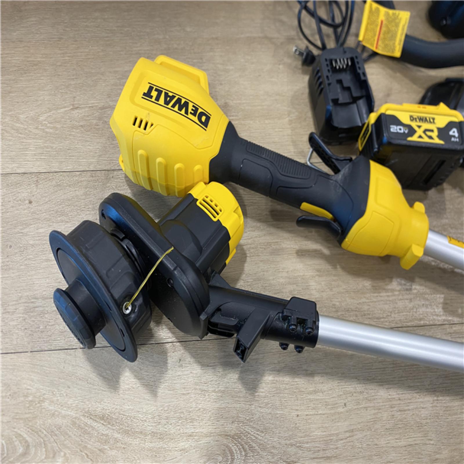 AS-IS DeWalt 20V MAX 13 in. Cordless String Trimmer Kit with (1) 4 Ah Battery & Charger