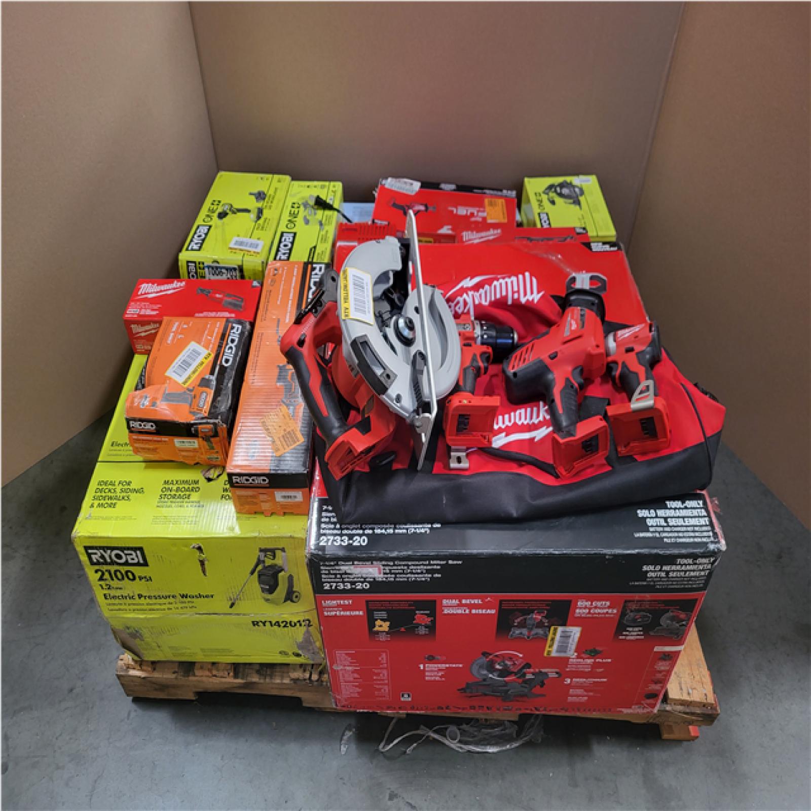 CALIFORNIA AS-IS TOOL PALLET