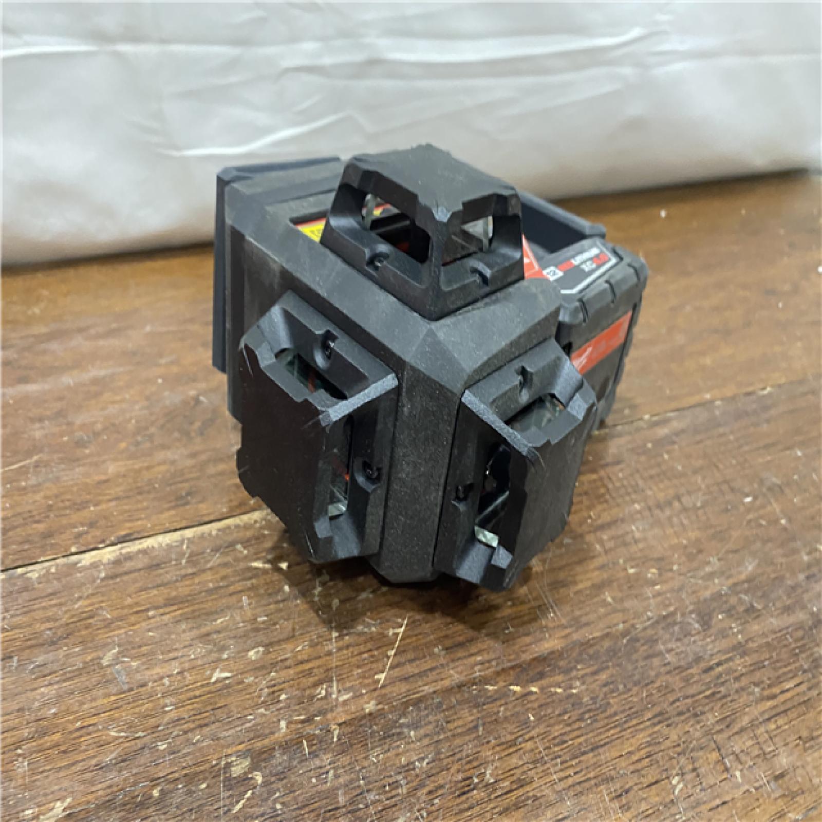 AS-IS Milwaukee-3632-21 M12 Green Beam Laser 360Â° 3-Plane Kit