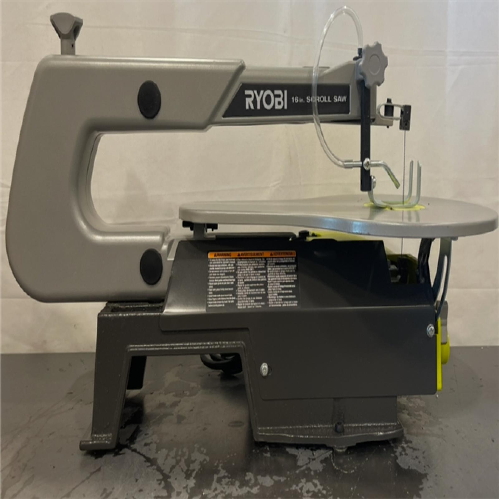 AS-IS- Ryobi 1.2 Amp Corded 550-1600 SPM Variable Speed 16 in. Scroll Saw