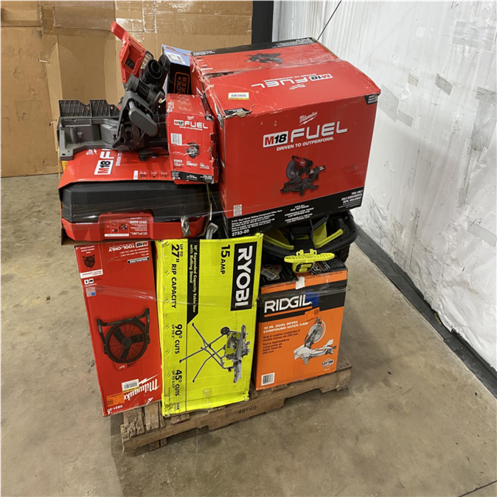 Houston Location - AS-IS Tool Pallet