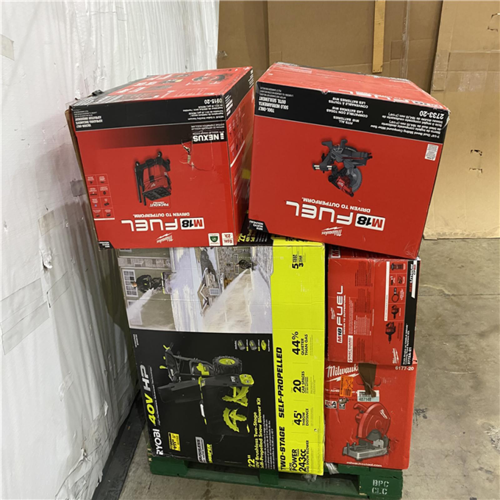 Houston Location AS IS - Tool Pallet