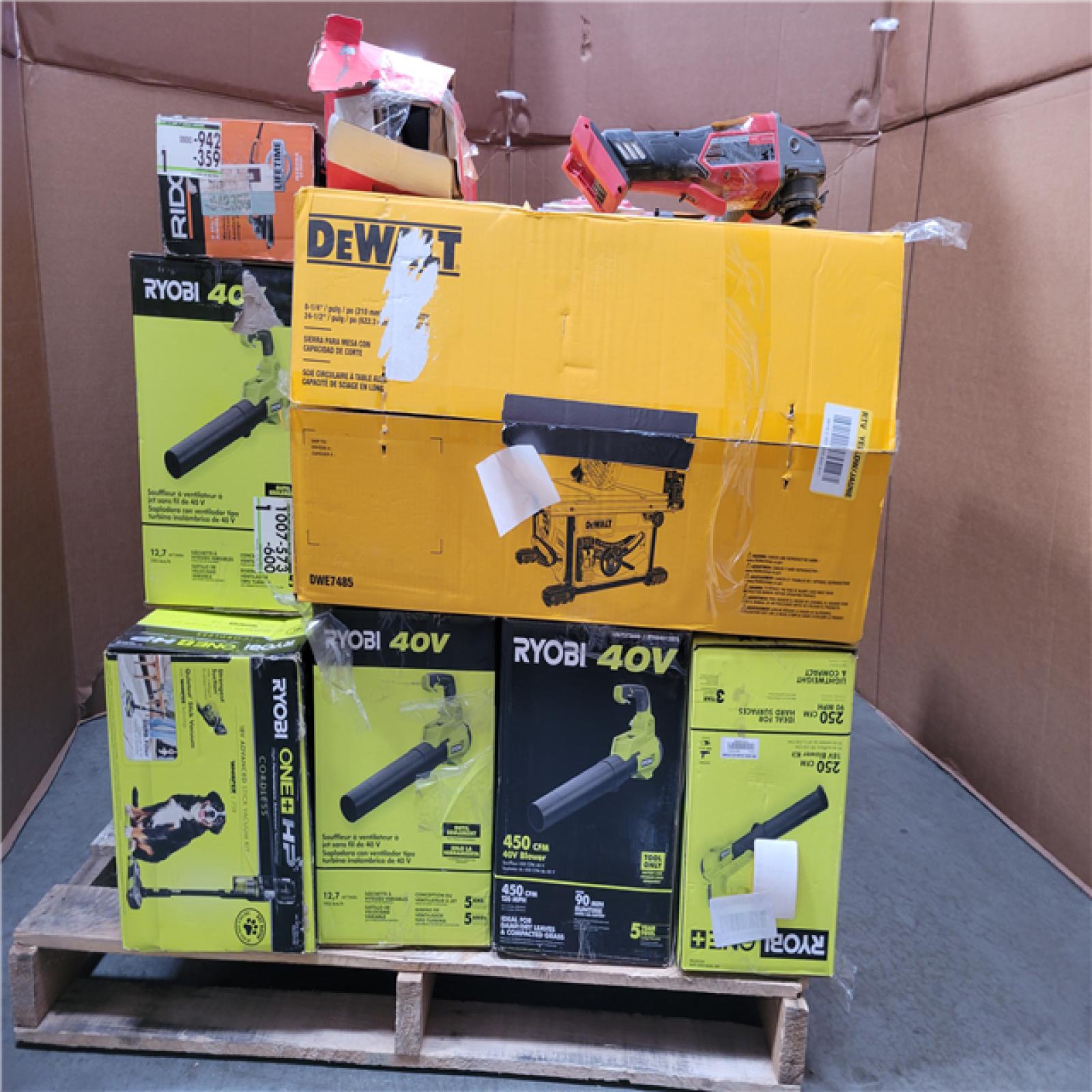 CALIFORNIA AS-IS TOOL PALLET