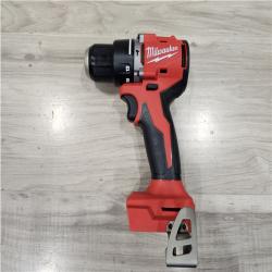 AS-IS Milwaukee 18V Lithium-Ion Brushless Cordless 1/2 in. Compact Hammer Drill/Driver Kit