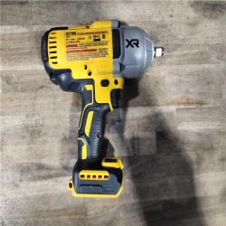 HOUSTON LOCATION - AS-IS Dewalt 20V MAX Lithium-Ion Cordless 1/2 in. Impact Wrench Kit W/ BATTERY & CHARGER