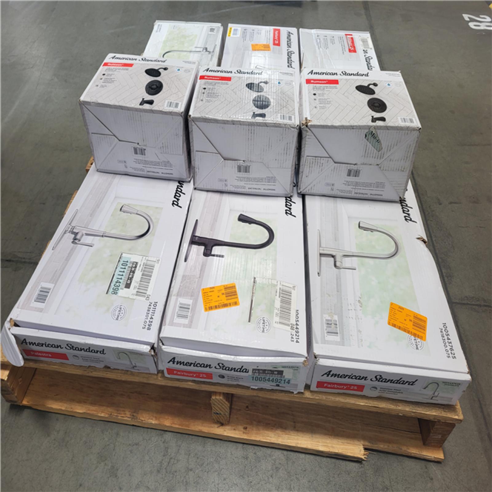 CALIFORNIA AS-IS AMERICAN STANDARD FAUCETS