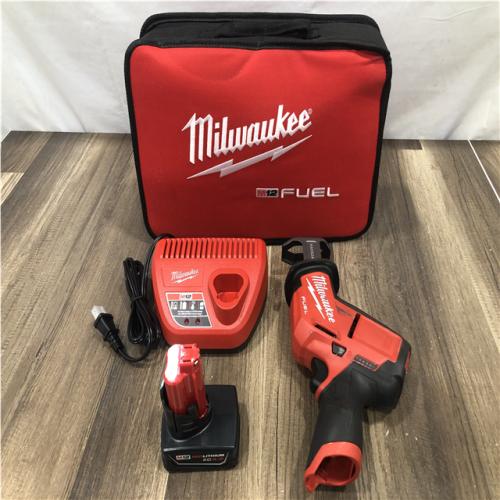 AS-IS Milwaukee FUEL 12V Lithium-Ion Brushless Cordless HACKZALL Reciprocating Saw (Tool-Only)