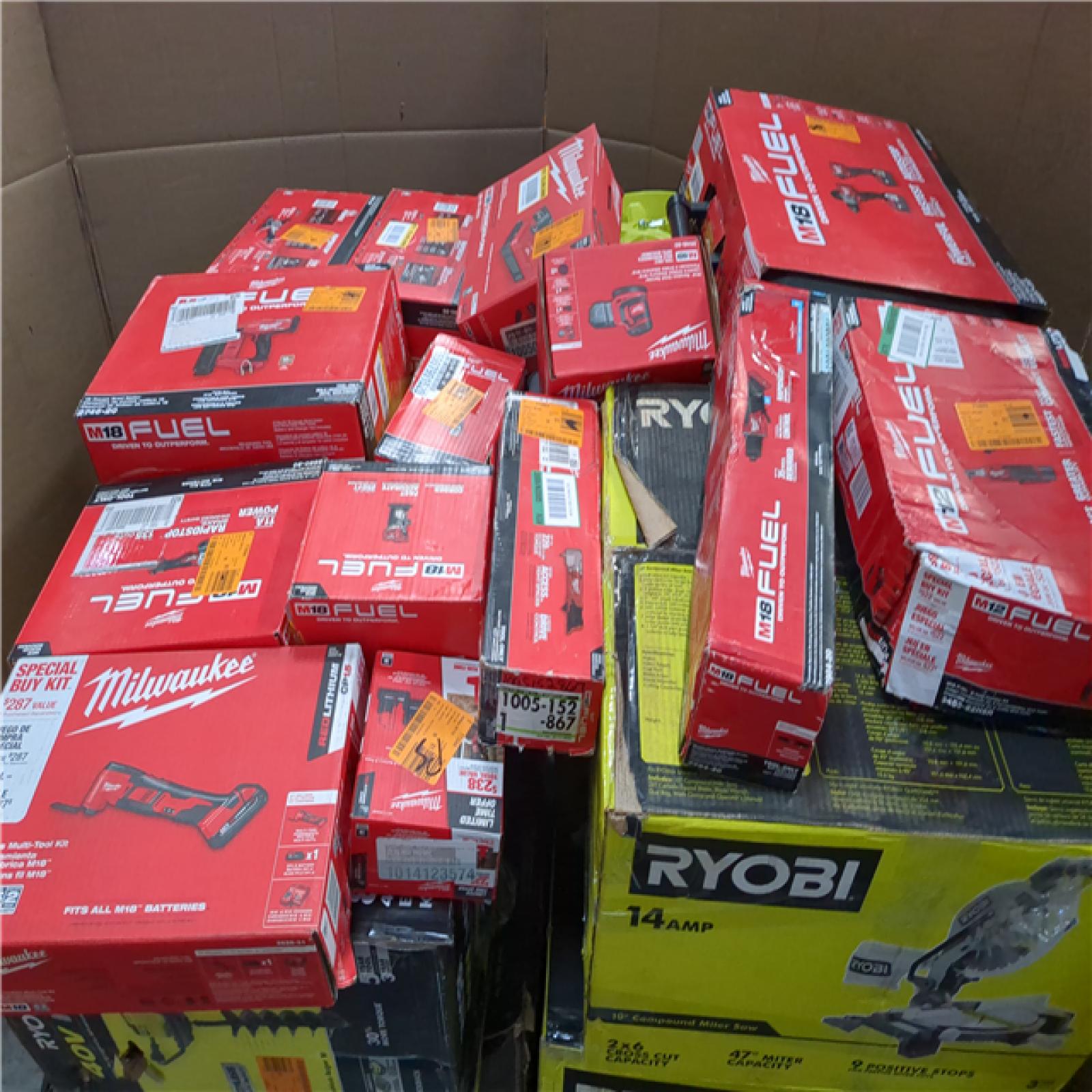 CALIFORNIA AS-IS TOOL PALLET