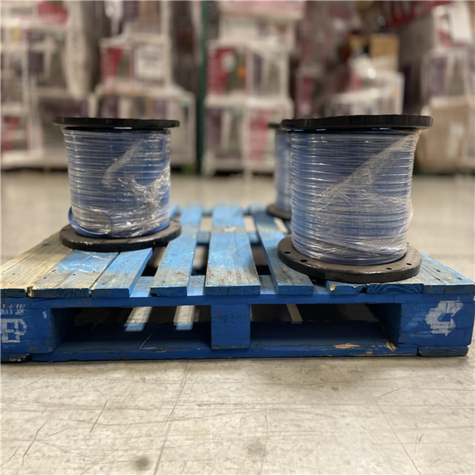 DALLAS LOCATION - SOUTHWIRE NMB 14/3 G BLUE JKT 1 000SP PALLET-(3 SPOOLS)