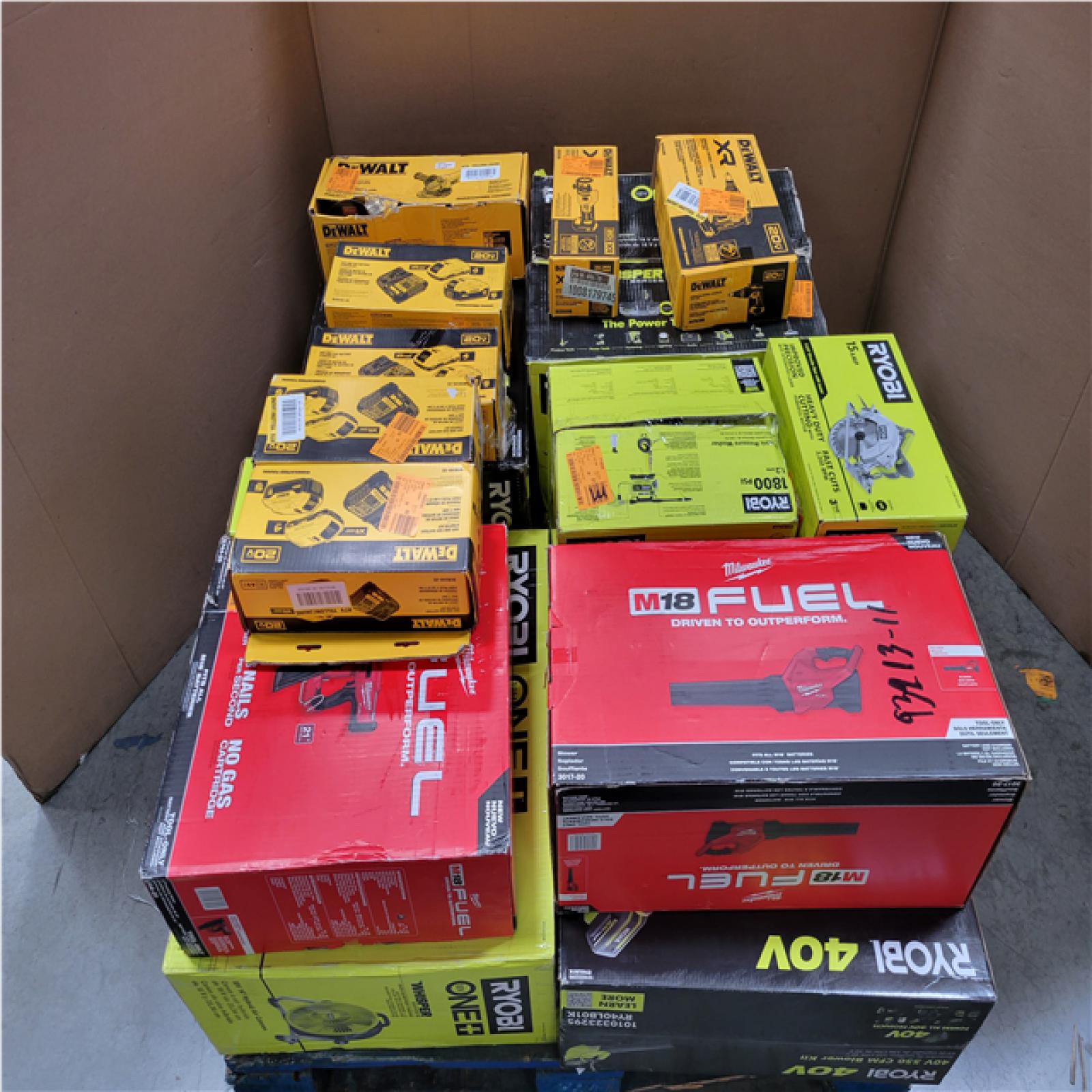 CALIFORNIA AS-IS TOOL PALLET