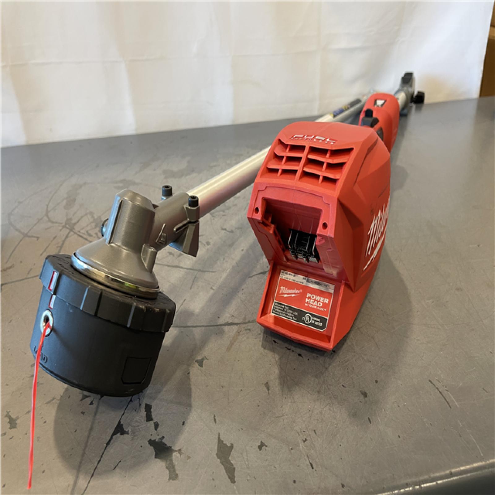 AS-IS - Milwaukee M18 FUEL 18V 16 in. Brushless Cordless Battery Powered String Trimmer W/QUIK-LOK Attachment Kit