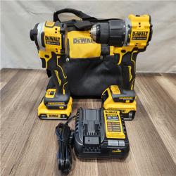 AS-IS- DeWalt 2-Tool Combo Kit W/ (2) BATTERY & CHARGER