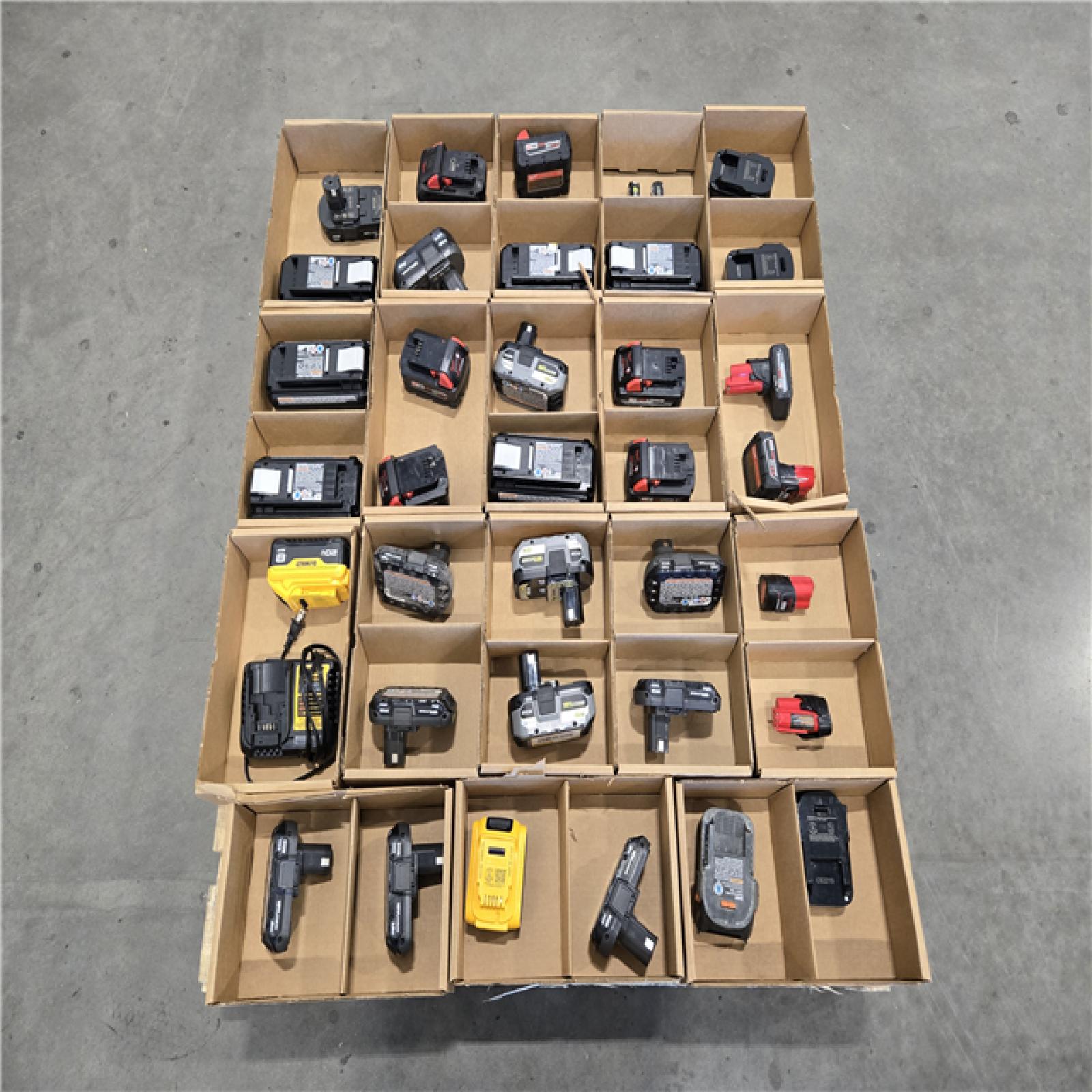 DALLAS LOCATION- AS-IS BATTERY PALLET