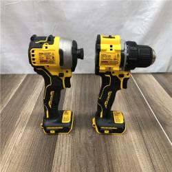AS-IS DEWALT ATOMIC 20-Volt MAX Lithium-Ion Cordless Combo Kit