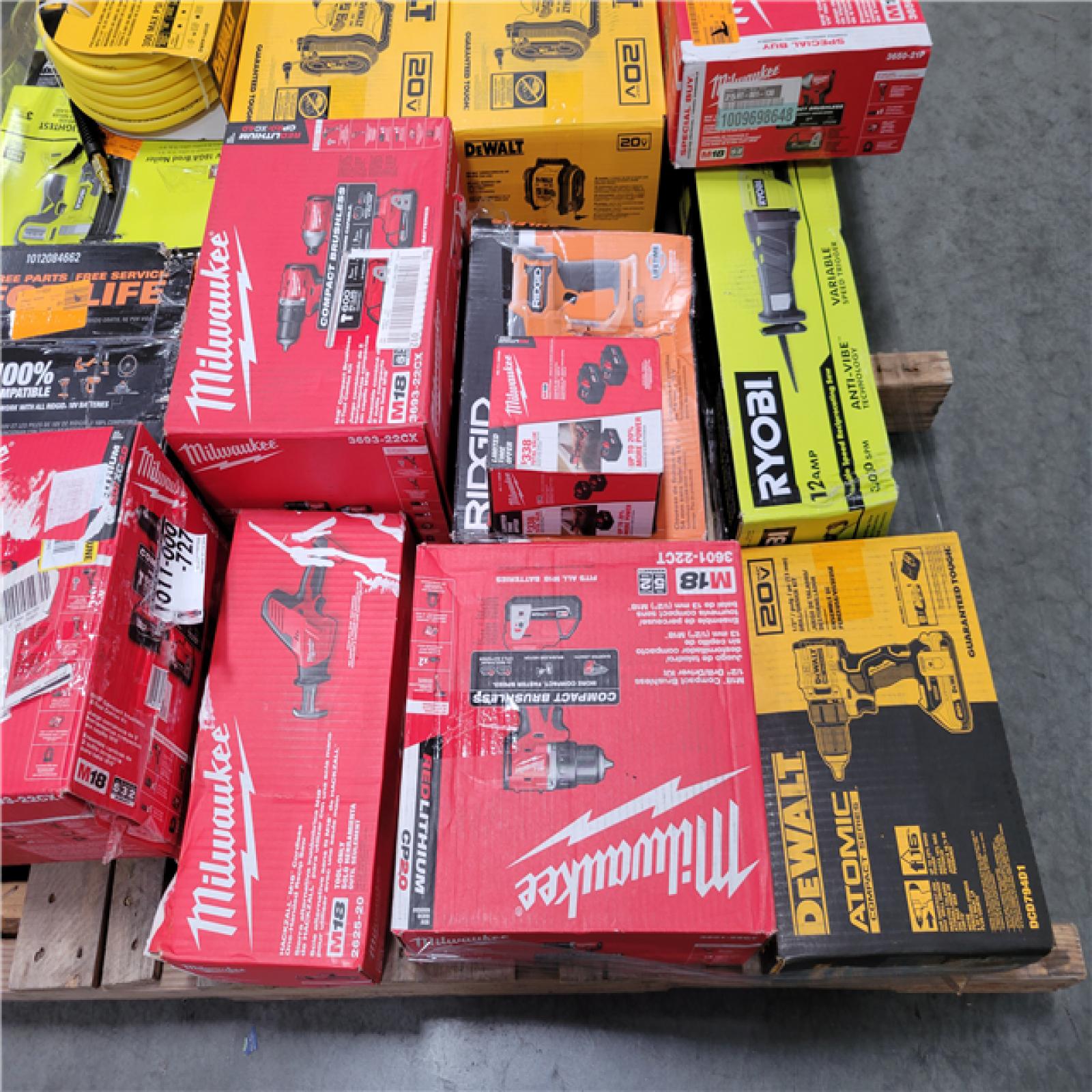 CALIFORNIA AS-IS TOOL PALLET