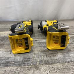 AS-IS DEWALT ATOMIC 20-Volt MAX Lithium-Ion Cordless Combo Kit