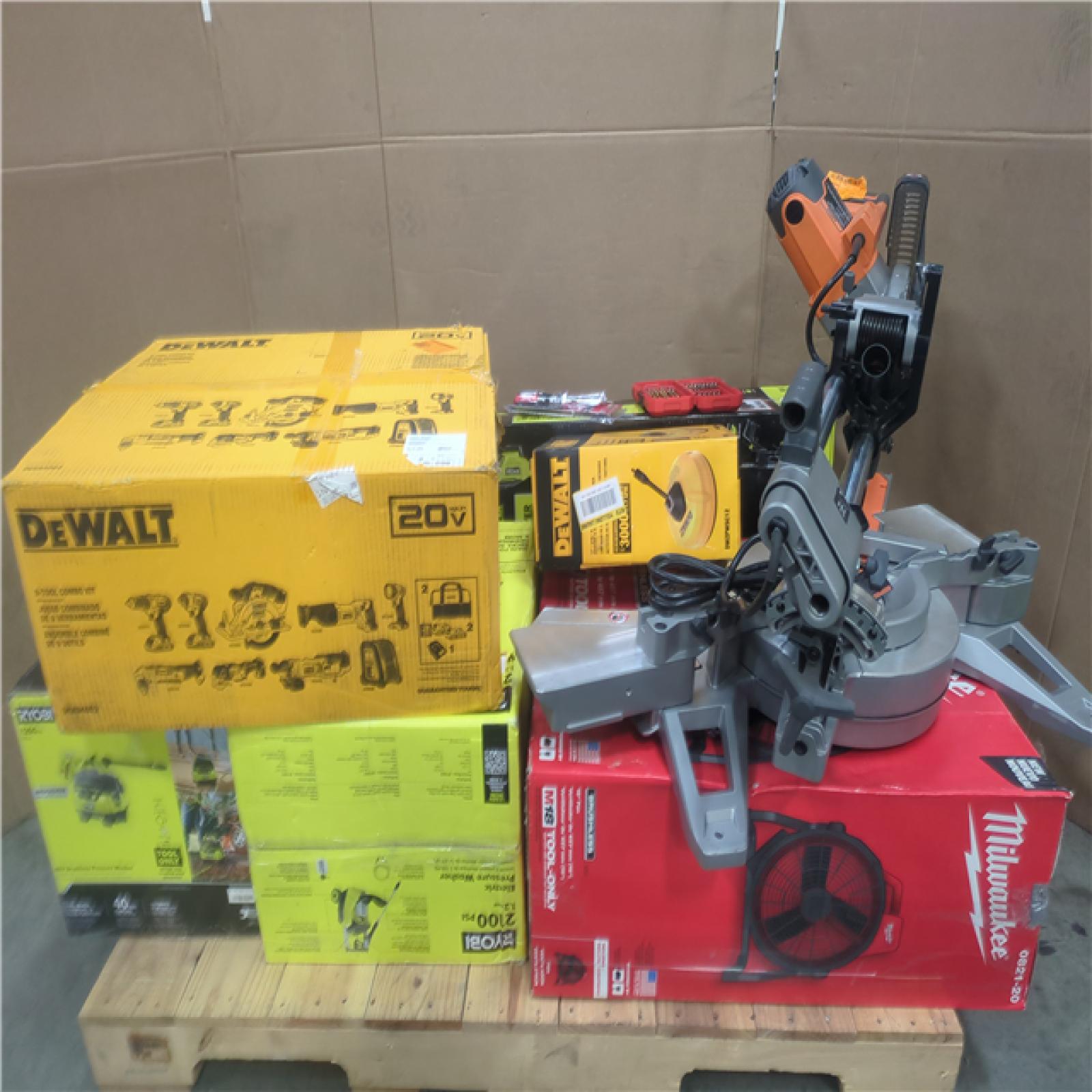 CALIFORNIA AS-IS TOOL PALLET