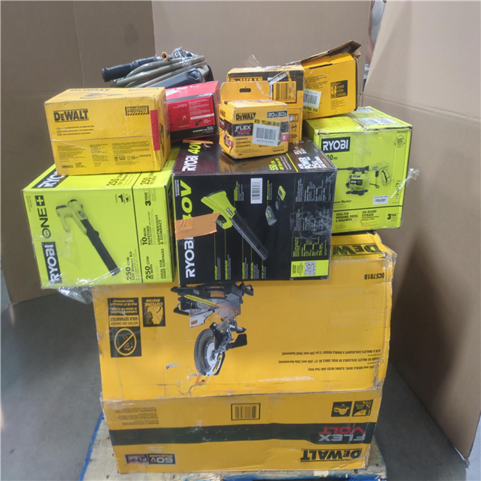 CALIFORNIA AS-IS TOOL PALLET