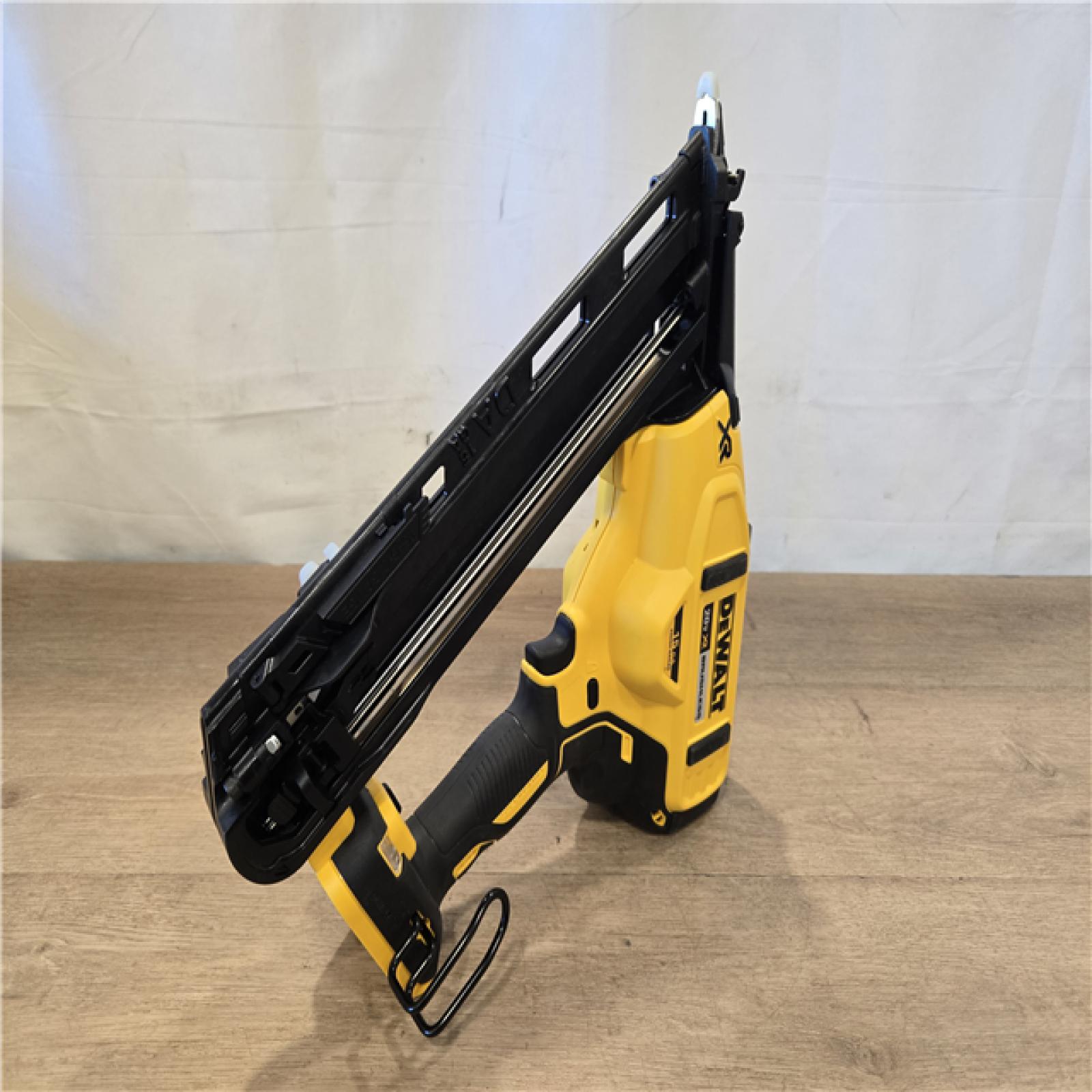 AS-IS DEWALT Cordless 20V MAX XR Angled Finish Nailer (Tool Only)