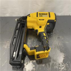 AS-IS- DEWALT 20V MAX XR 16-Gauge Lithium-Ion Cordless Finish Nailer (Tool Only)