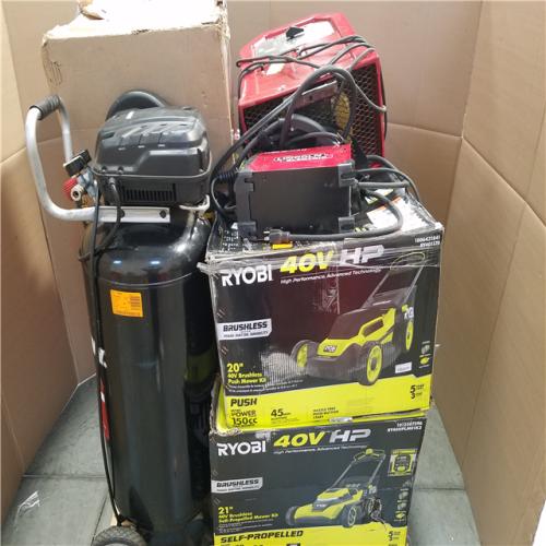 CALIFORNIA AS-IS OUTDOOR POWER EQUIPMENT
