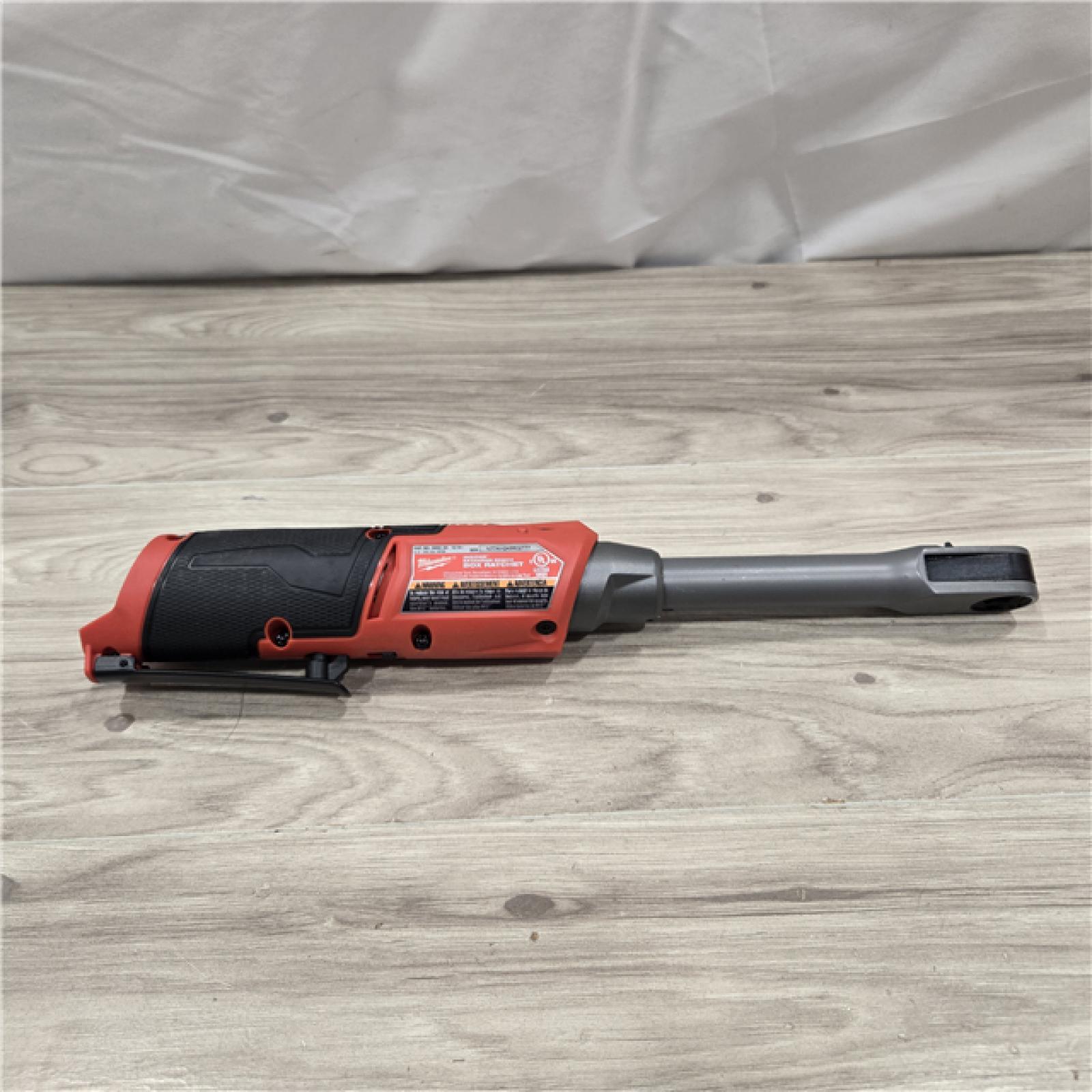 AS-IS Milwaukee M12 FUEL INSIDER Extended Reach Box Ratchet (Tool-Only)