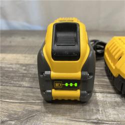 AS-IS DEWALT 20V/60V MAX FLEXVOLT Lithium-Ion 9.0Ah Battery and Charger Starter Kit
