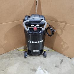HOUSTON LOCATION - AS-IS Husky 20 Gal. 200 PSI Oil Free Portable Vertical Electric Air Compressor