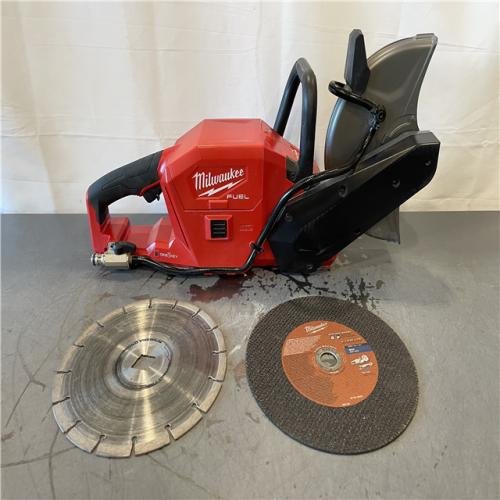 AS-IS - Milwaukee M18 FUEL ONE-KEY 18V Lithium-Ion Brushless Cordless 9 in. Cut Off Saw