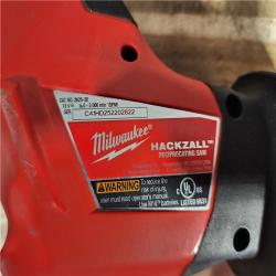 HOUSTON LOCATION - AS - IS Milwaukee 18V Lithium-Ion Cordless HACKZALL Reciprocating Saw (Tool-Only)