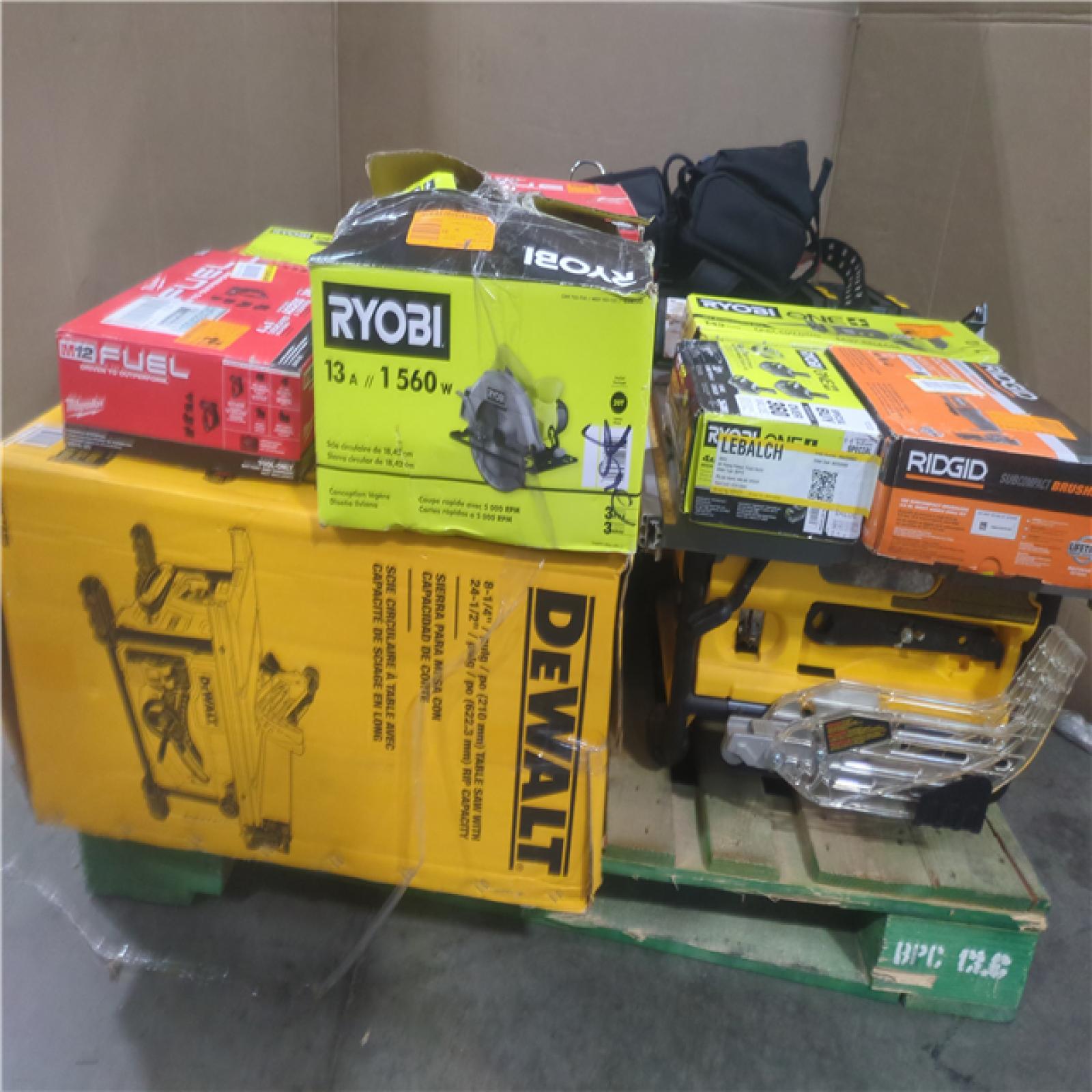 CALIFORNIA AS-IS TOOL PALLET