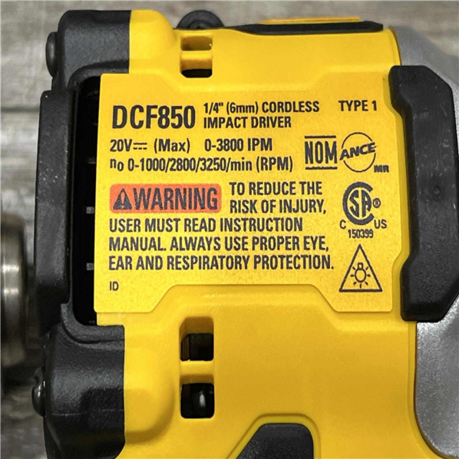 AS-IS DEWALT ATOMIC 20V MAX Lithium-Ion Cordless 2-Tool Combo Kit