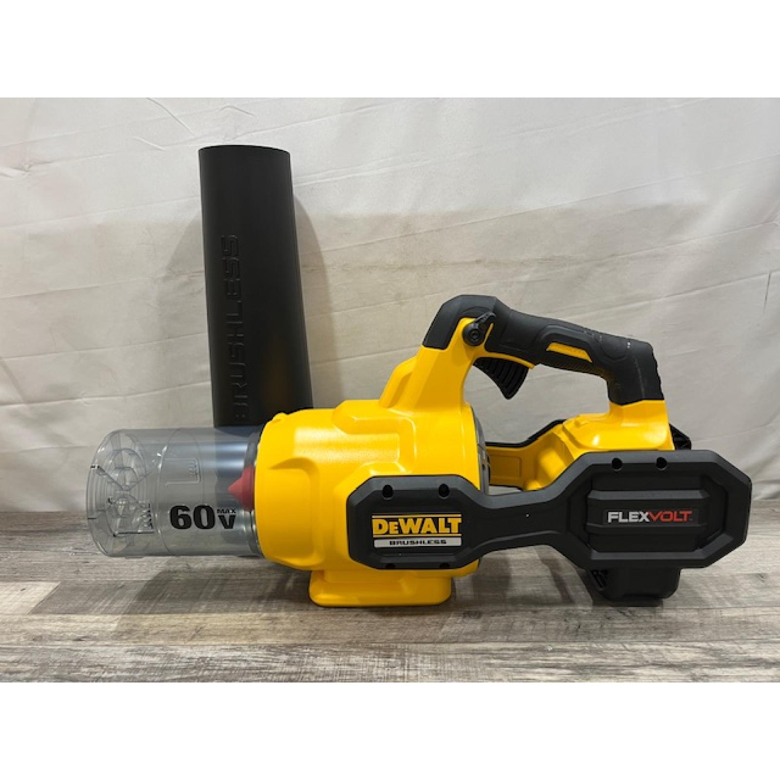 AS-IS DEWALT FLEXVOLT 60V MAX 125 MPH 600 CFM Brushless Cordless Battery Powered Blower (Tool Only)