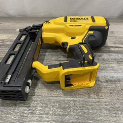 AS-IS DEWALT 20V MAX XR 16-Gauge Lithium-Ion Cordless Finish Nailer (Tool Only)