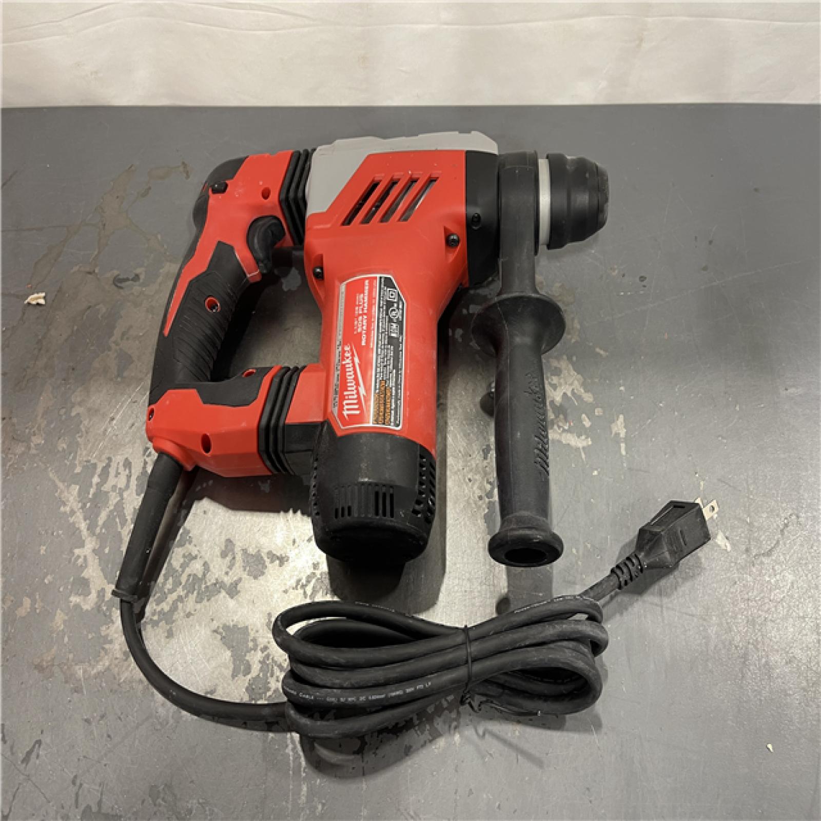 AS-IS- Milwaukee 1-1/8 in. Corded SDS-Plus Rotary Hammer