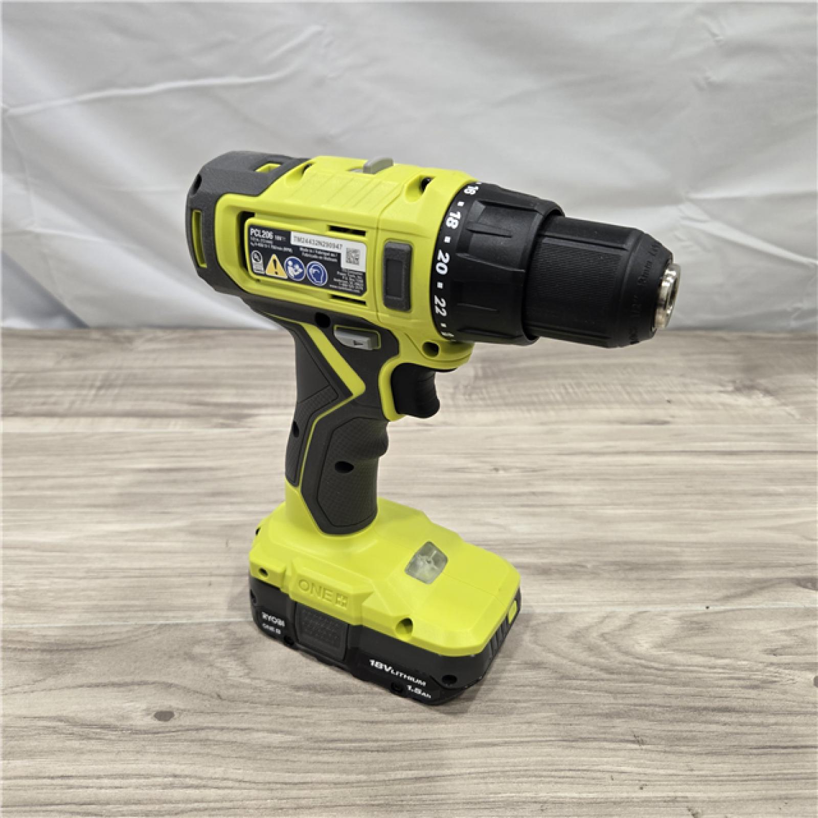 LIKE NEW! - RYOBI ONE+ 18V Cordless 1/2 in. Drill/Driver Kit