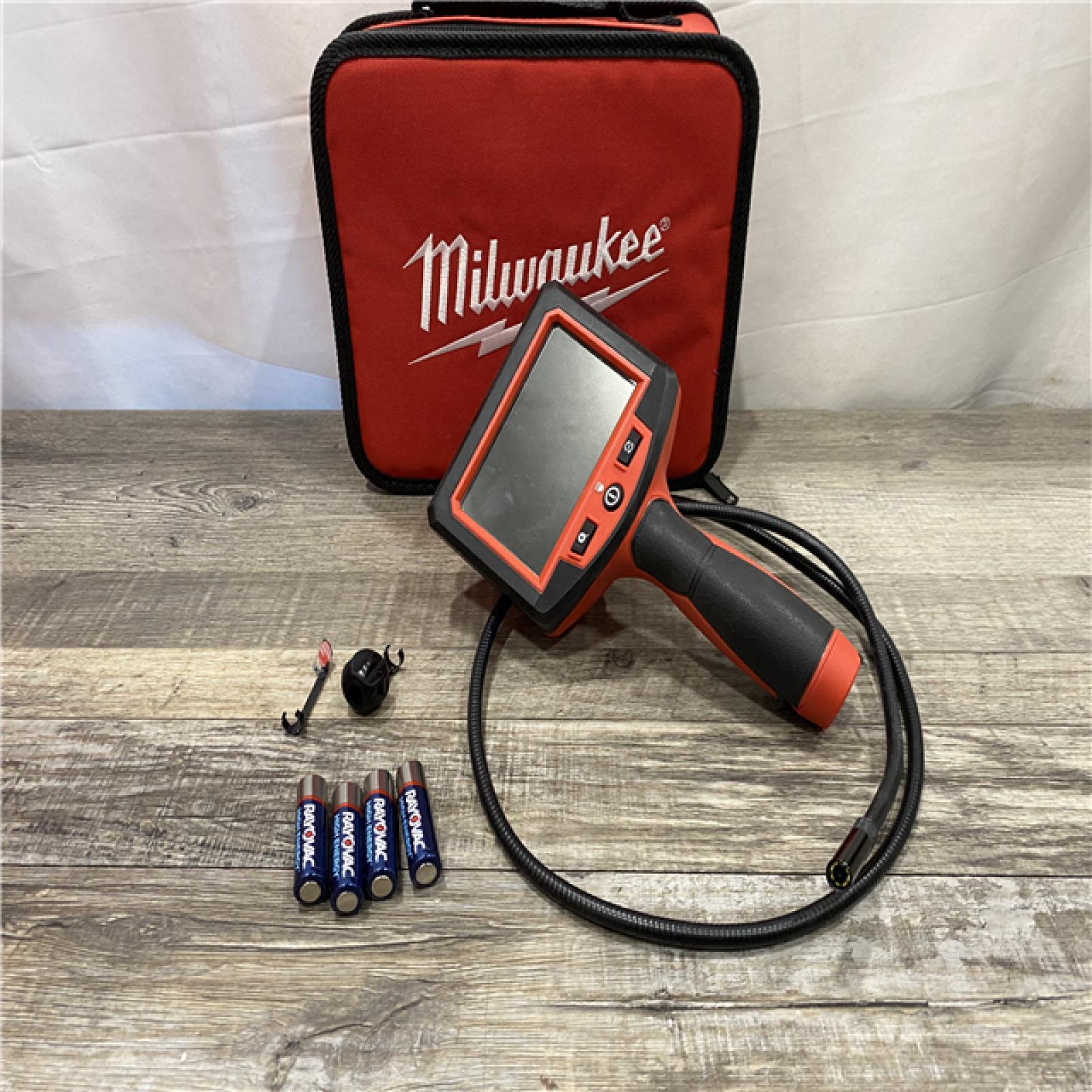 AS-IS Milwaukee M- Spector 4 ft. Inspection Sewer Camera Scope