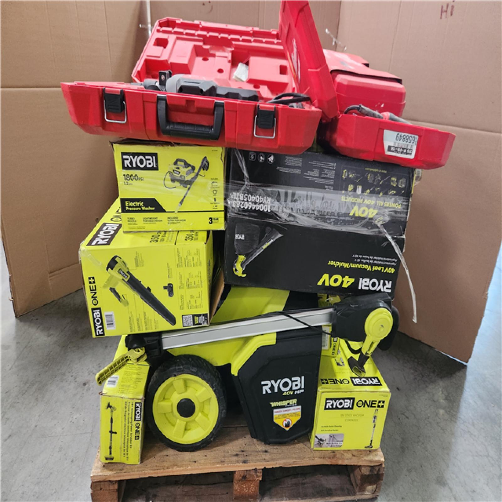 CALIFORNIA AS-IS TOOL PALLET