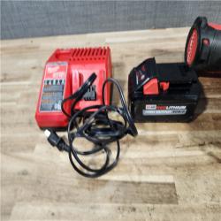 HOUSTON LOCATION - AS - IS Milwaukee FUEL 18-Volt Lithium-Ion Brushless Cordless Coil Roofing Nailer Combo Kit