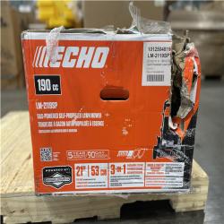 DALLAS LOCATION- AS-IS ECHO 21 in.190 cc Gas 3-in-1 Dual Blade RWD Self-Propelled Lawn Mower