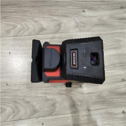AS-IS Milwaukee Green 100 ft. Cross Line and Plumb Points Rechargeable Laser Level with REDLITHIUM Lithium-Ion