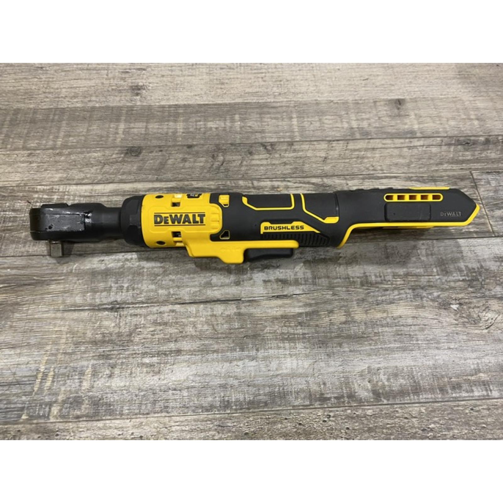 AS-IS DEWALT ATOMIC 20V MAX Cordless 3/8 in. Ratchet (Tool Only)