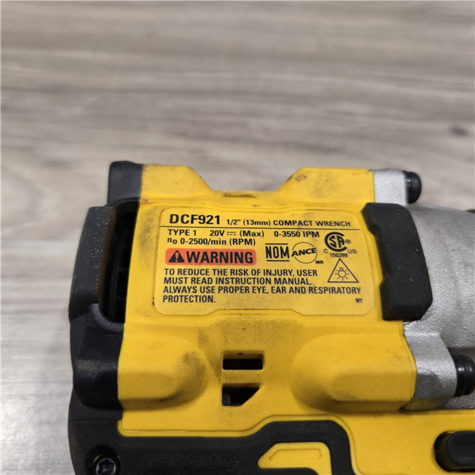 AS-IS DEWALT ATOMIC 20V MAX Cordless 1/2 in. Variable Speed Impact Wrench (Tool Only)