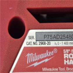 AS-IS Milwaukee FUEL 18V Cordless 5/8 in. SDS-Plus Rotary Hammer (Tool-Only)