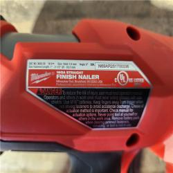 HOUSTON LOCATION - AS-IS Milwaukee FUEL 18-Volt Lithium-Ion Brushless Cordless Gen ll 16-Gauge Straight Finish Nailer (Tool Only)