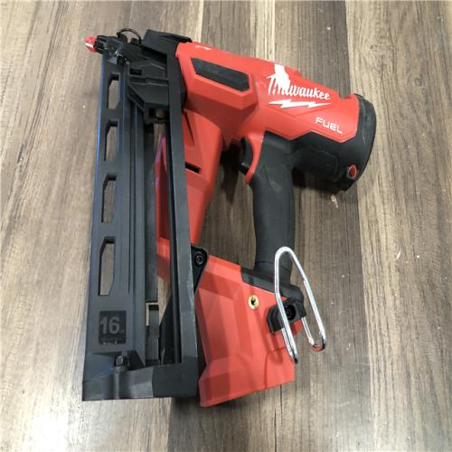 AS-IS Milwaukee  FUEL 18-Volt Lithium-Ion Brushless Cordless Gen II 16-Gauge Angled Finish Nailer (Tool-Only)
