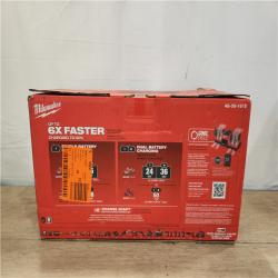 AS-IS- Milwaukee 18V Dual Bay Simultaneous Super Charger