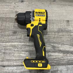 AS-IS DEWALT Atomic 20V Lithium-Ion Cordless Compact 1/2 in. Drill/Driver Kit
