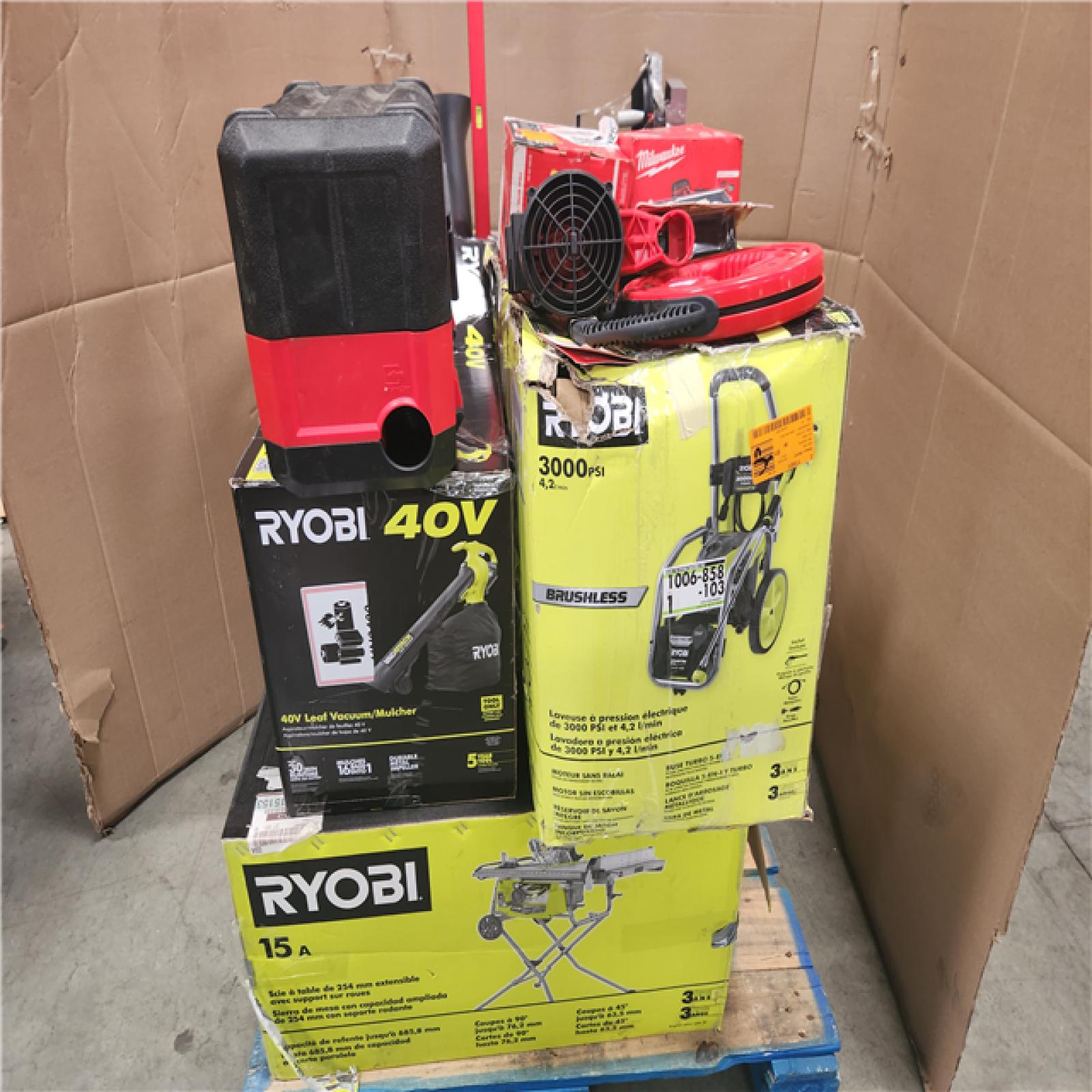 CALIFORNIA AS-IS TOOL PALLET