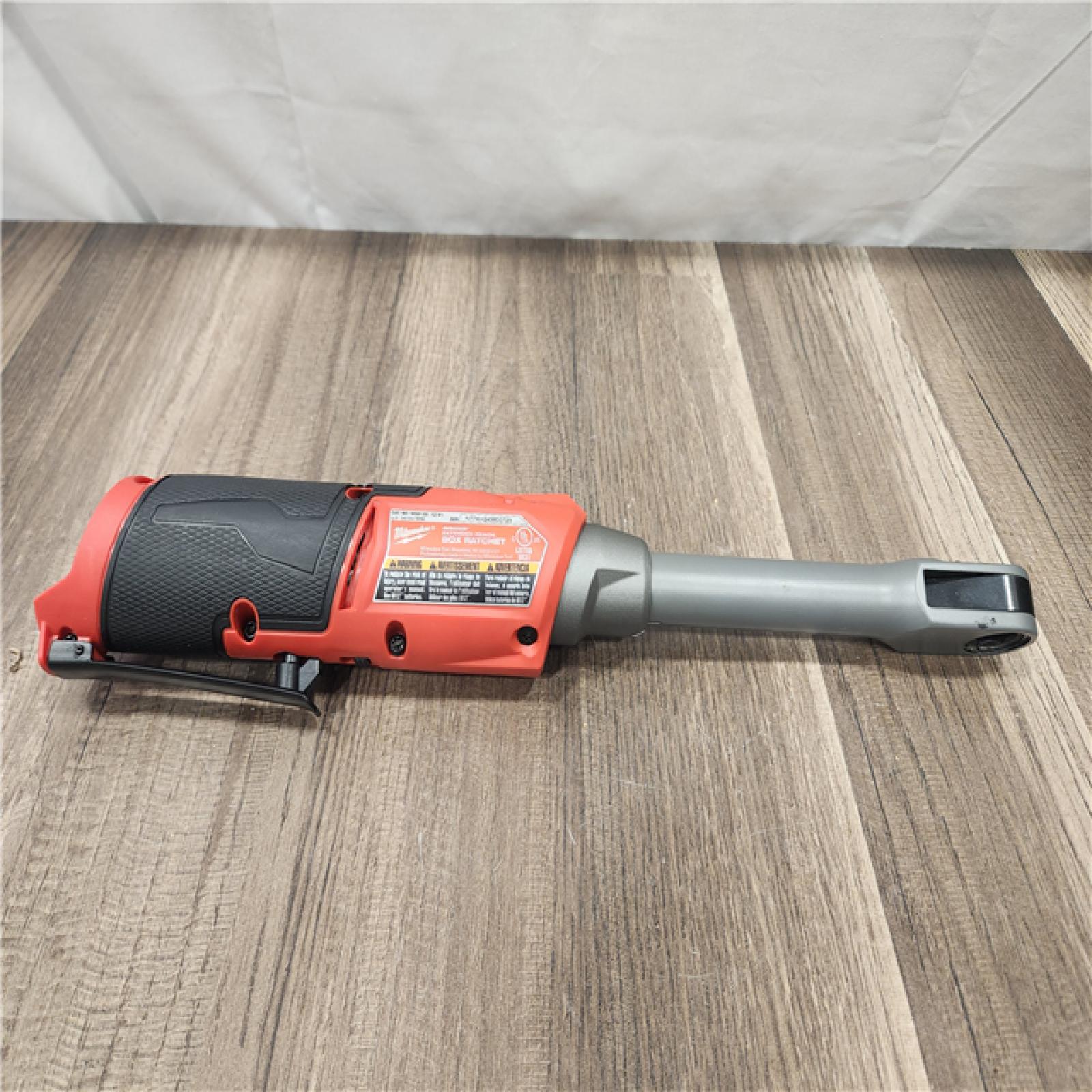 AS-IS- Milwaukee M12 FUEL INSIDER Extended Reach Box Ratchet (Tool-Only)